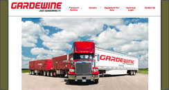 Desktop Screenshot of gardewine.com
